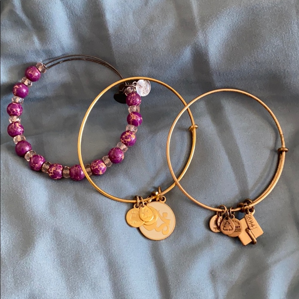 Women's Alex and Ani stack